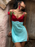 Rosé Tide Mini Dress